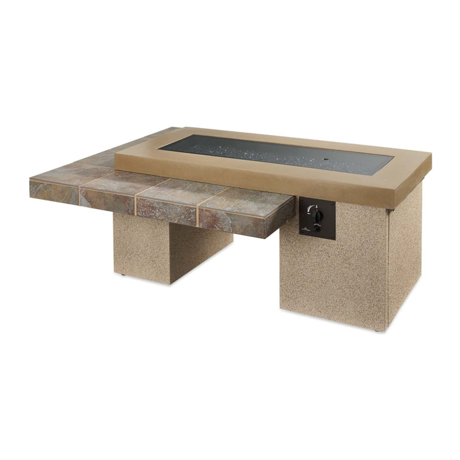 Outdoor GreatRoom Company UPT-1242-BRN Manuals
