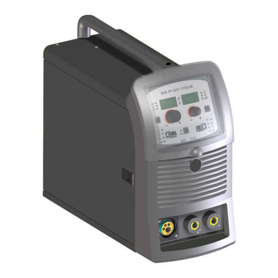 DINSE DIX PI GO 1156.M Operation Manual