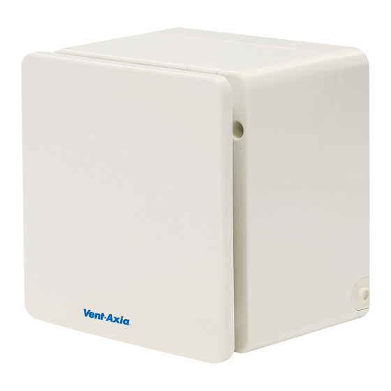 Vent-Axia Solo Pro SELV Series Installation And Wiring Instructions