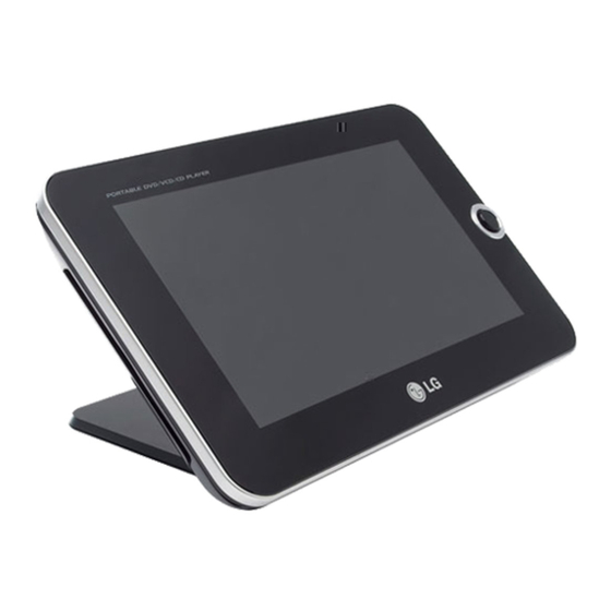 LG DP391B Manual