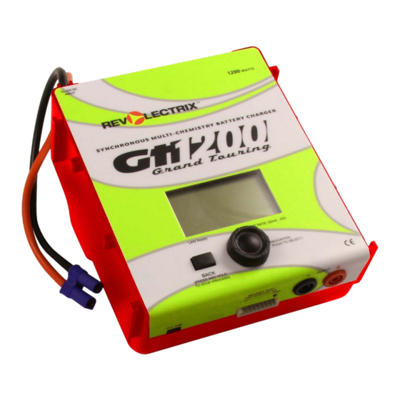 Revolectrix GT1200 User Manual