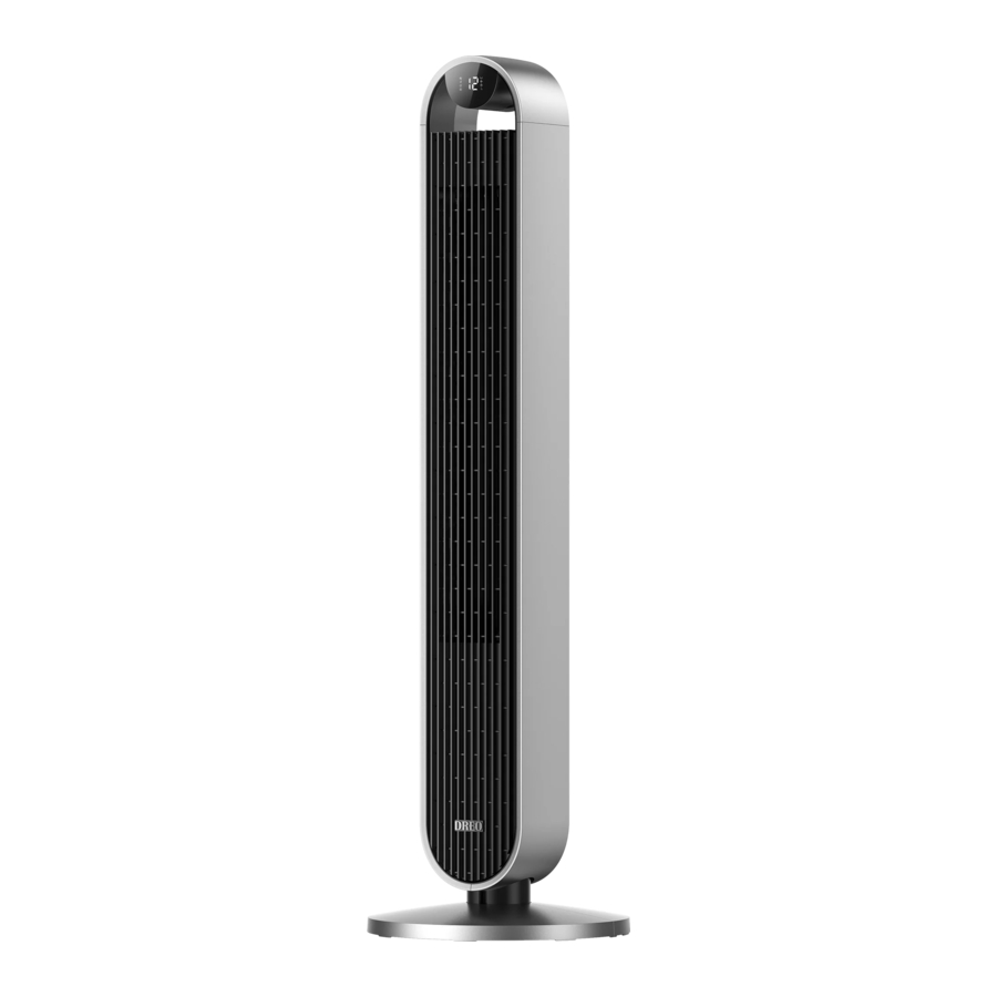 Dreo Pilot Max S Smart Tower Fan Manual ManualsLib