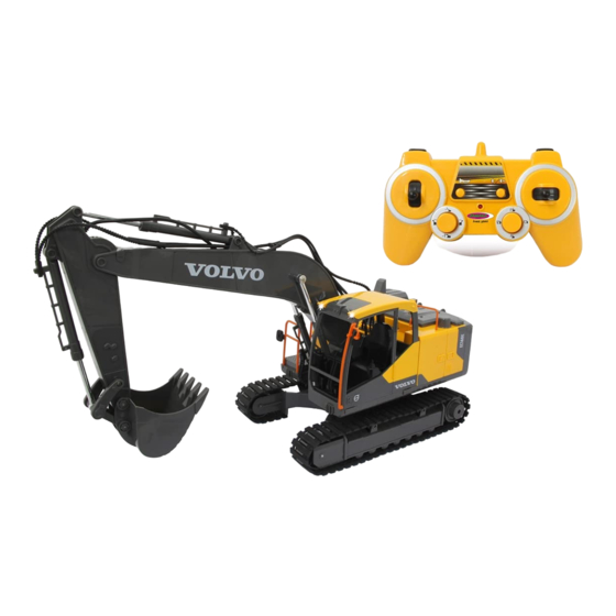 Jamara Excavator Volvo EC160E Instructions Manual
