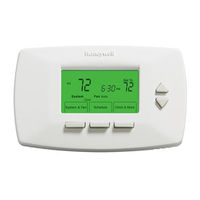 Honeywell RTH7500 Series Owner's Manual