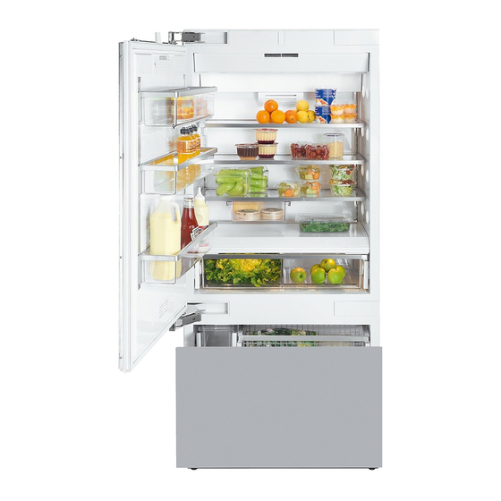 Miele KF 1801 Vi Operating And Installation Instructions