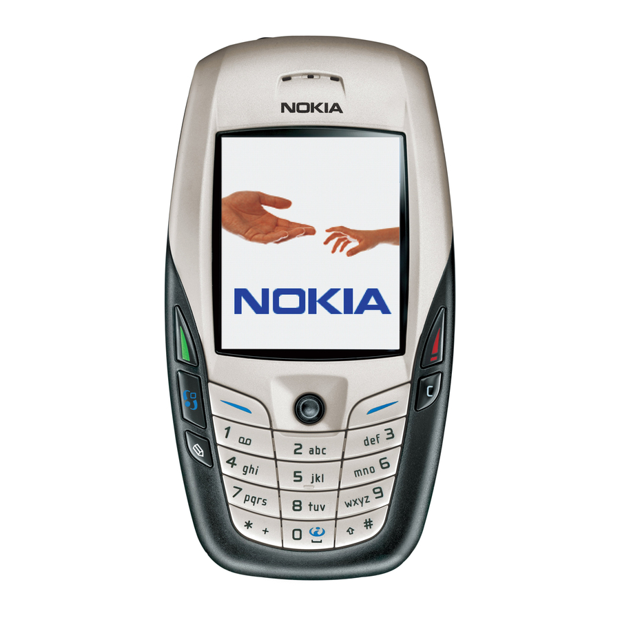 Nokia 6600 Service Manual