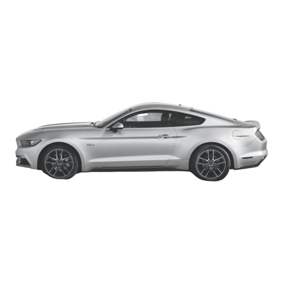 Ford Mustang 2016 Owner's Manual