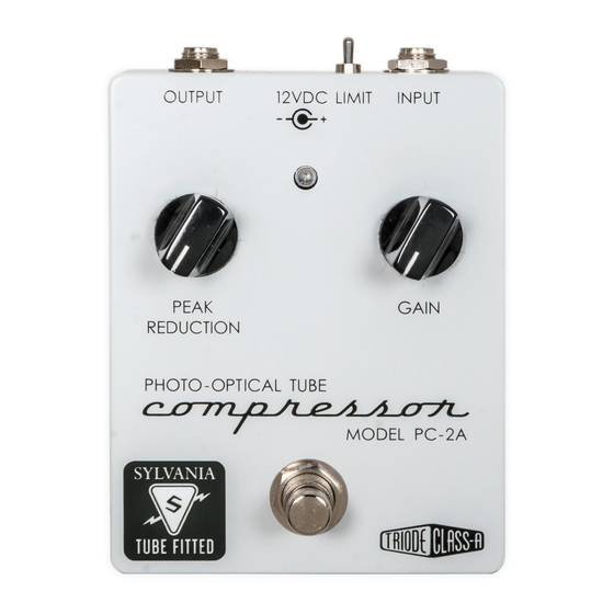 Effectrode PC-2A Owner's Manual