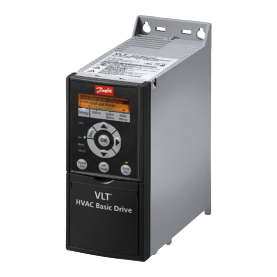 Danfoss VLT HVAC Basic Drive FC 101 Quick Manual