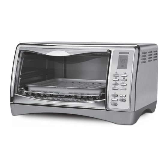 Black+Decker PERFECT BROIL CTO4551KT-AR Manual
