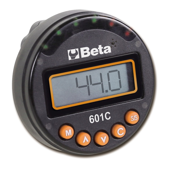 Beta 601C Instructions For Use Manual