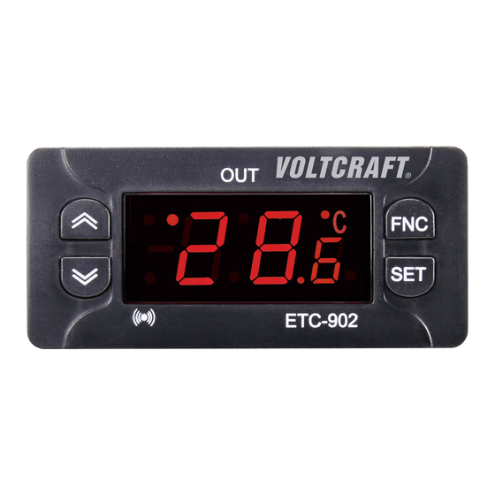 VOLTCRAFT ETC 902 Operating Instructions Manual