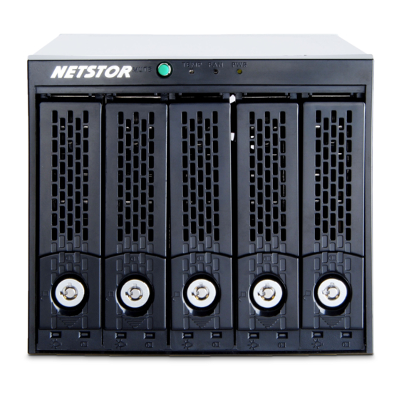 Netstor NR170S Quick Installation Manual
