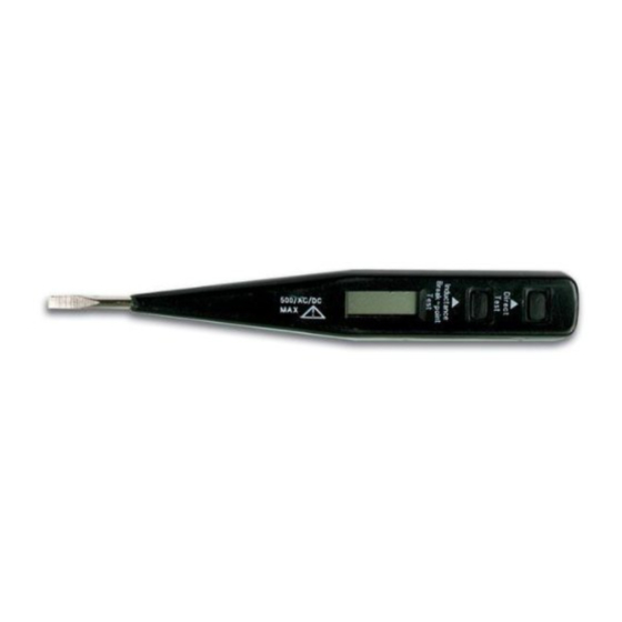 Velleman VTTEST2 Manual