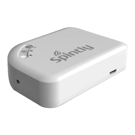 Spintly Fi-B Quick Start Manual
