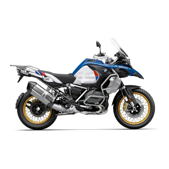 BMW Motorrad R 1250 GS Adventure Manuals