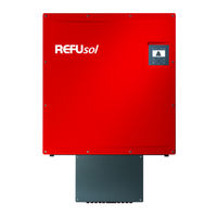REFUSOL 46K-MV Installation And Operating Manual