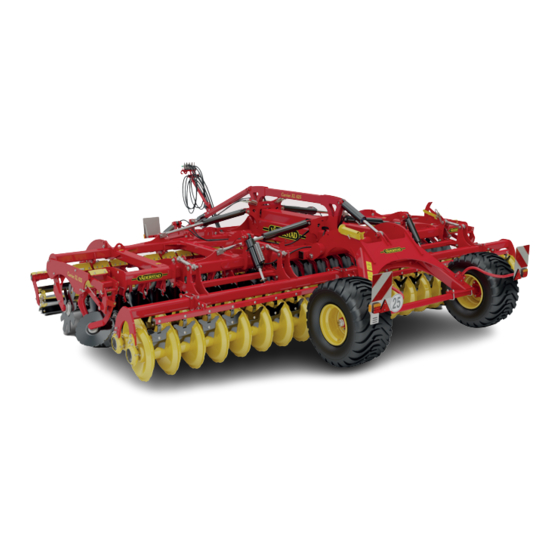 Vaderstad CRXL 425 Quick Start Manual