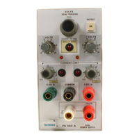 Tektronix PS 503A Instruction Manual