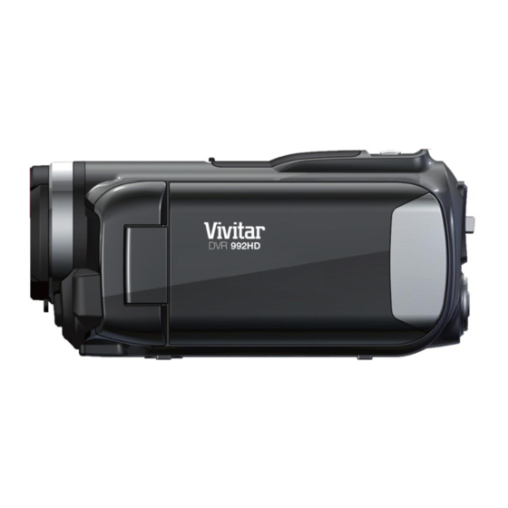 Vivitar 992HD User Manual