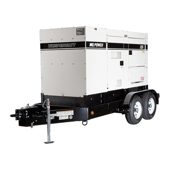 MQ Power WHISPERWATT DCA125SSIU4F Operation Manual