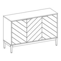 HULALA HOME SBSD0824 Assembly Instructions Manual