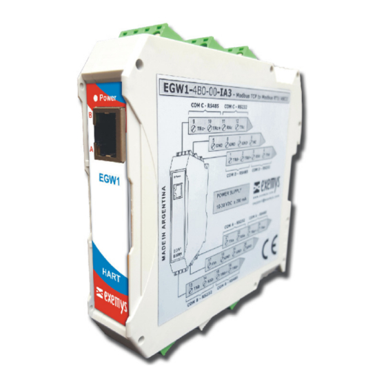 exemys EGW1-MB-HT User Manual