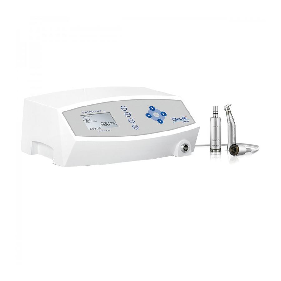 Bien-Air Dental Chiropro L After Sales Checking Procedure