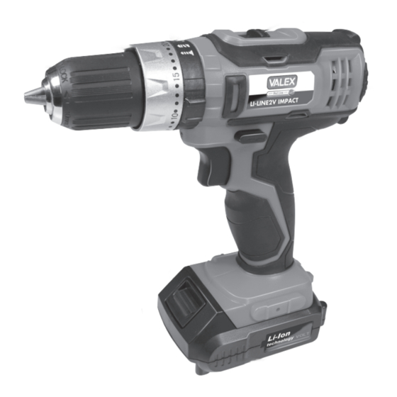 Valex LI-LINE2V IMPACT 218 Manual