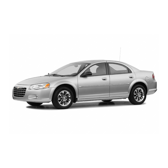 Chrysler 2005 Sebring Owner's Manual