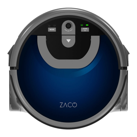 ZACO W450 Mopping Robot Manuals