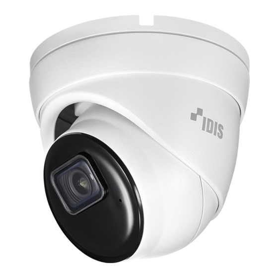 Idis DC-D4511WERX Configuration Manual