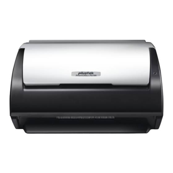 Plustek SmartOffice PS186 Quick Start Manual