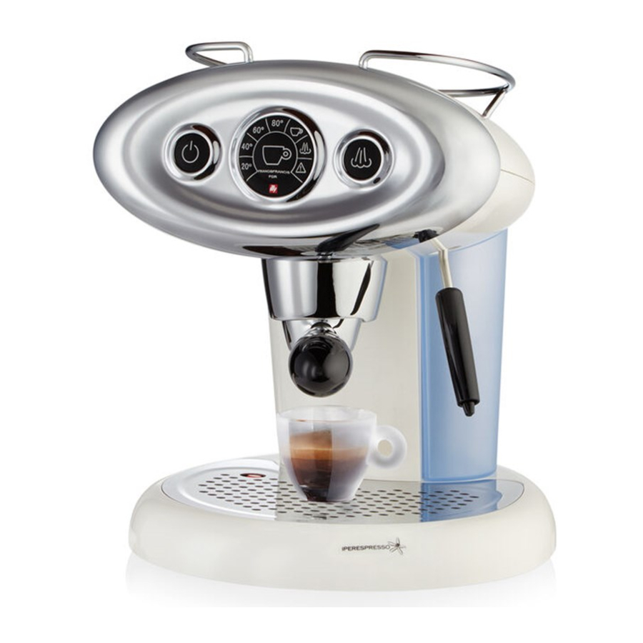 Illy Francis X7.1 Espresso Machine Manual