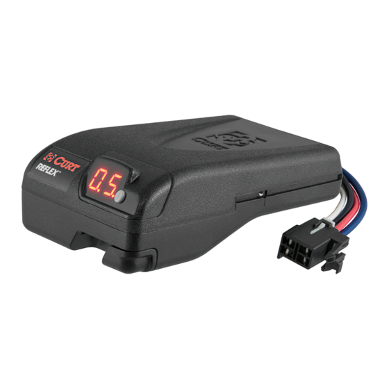 Curt Manufacturing REFLEX Installation And User Manual