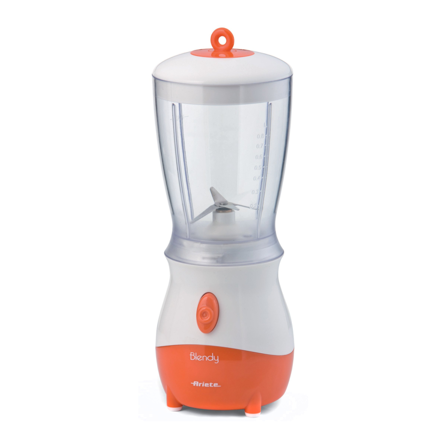 ARIETE Blendy 570 - Blender Manual