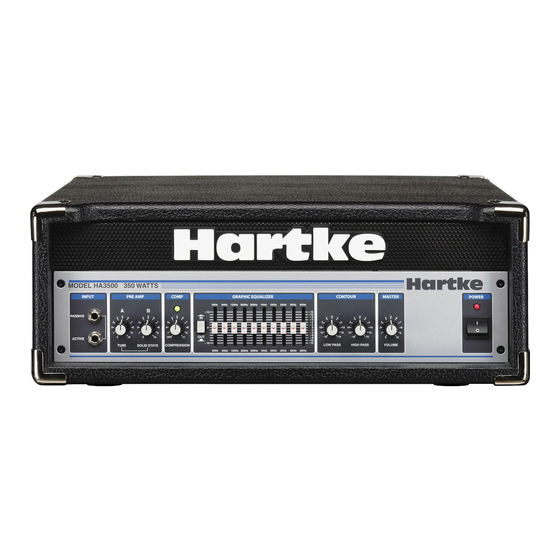 Hartke 5500 Owner's Manual