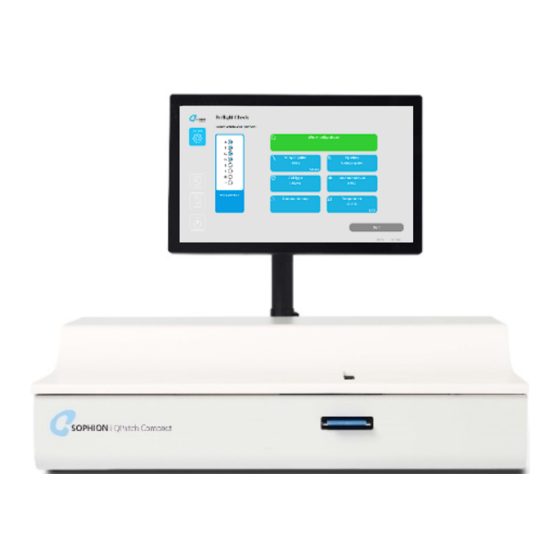 SOPHION BIOSCIENCE QPatch Compact Installation Manual