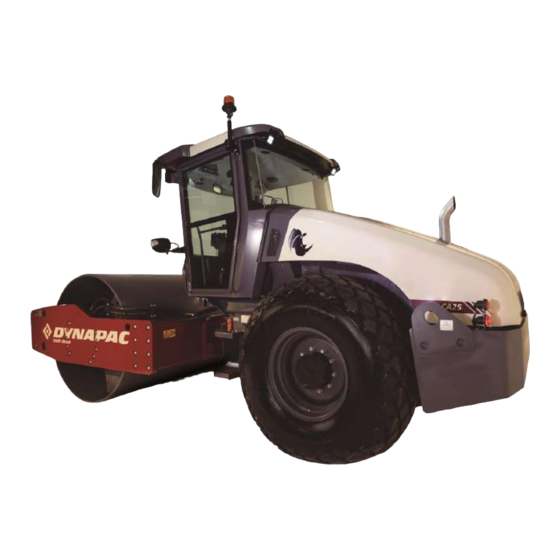 Dynapac CA25 Instruction Manual