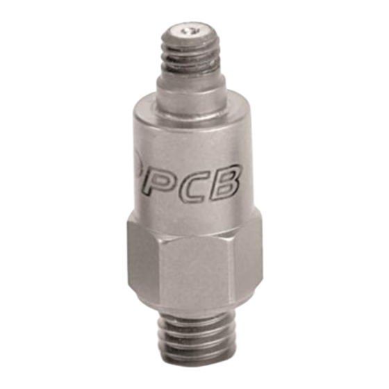 PCB Piezotronics M350C03 Installation And Operating Manual