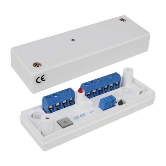 Alarmtech CD 400-R Instruction Manual