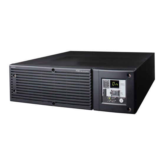 Omron Powli BU100RW Instruction Manual