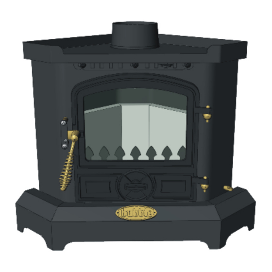 Bubble CORNER SOLID FUEL STOVE User Instructions