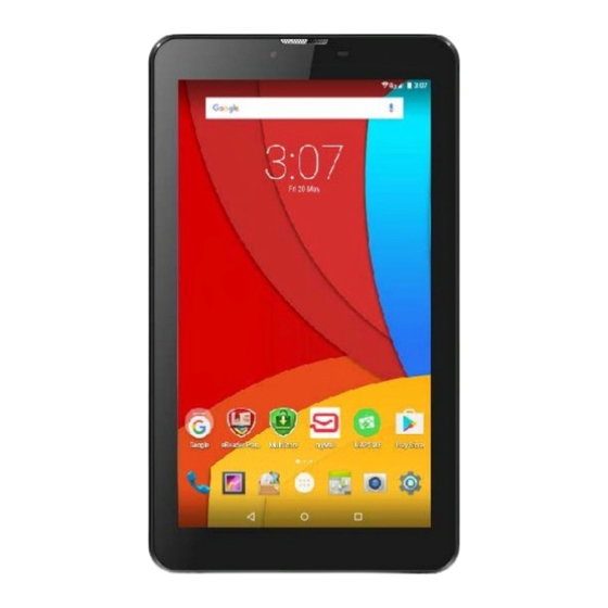 Prestigio PMT3407 4G Quick Start Manual