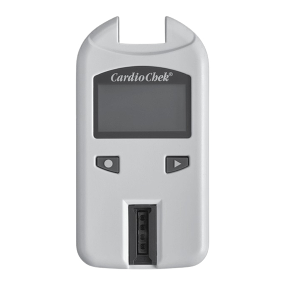 pts Diagnostics CardioChek User Manual