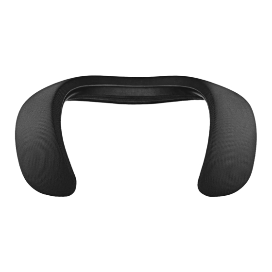 Bose Soundwear Companion Cover Quick Start Manual