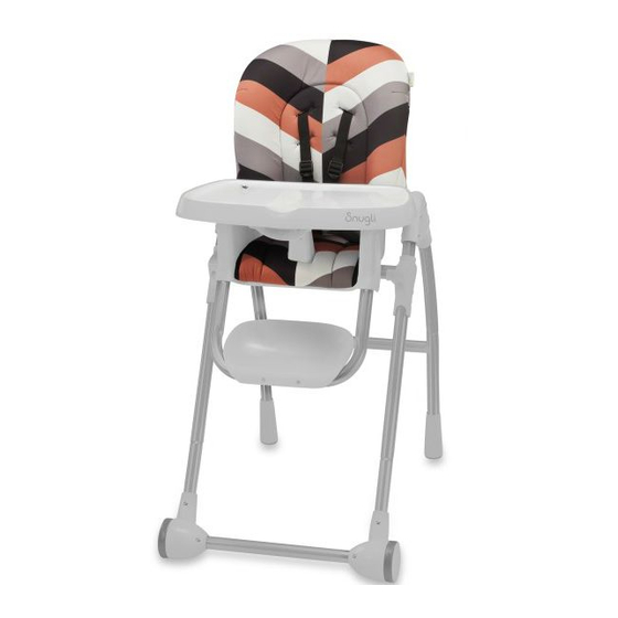 Evenflo Snugli High Chair Baby Manuals