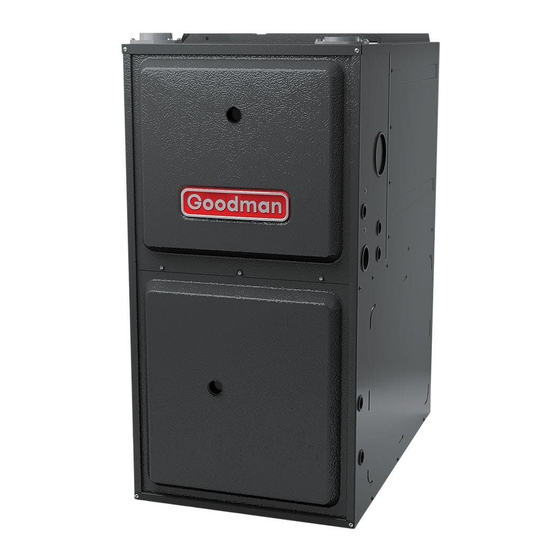 Goodman GCVC96 BA Series Service And Troubleshooting