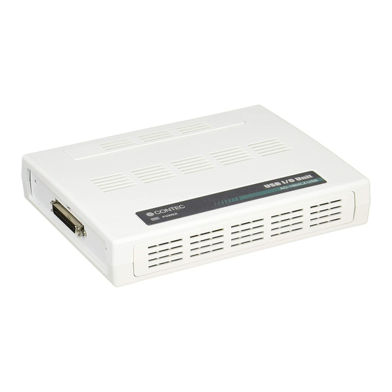 Contec AO-1604LX-USB User Manual