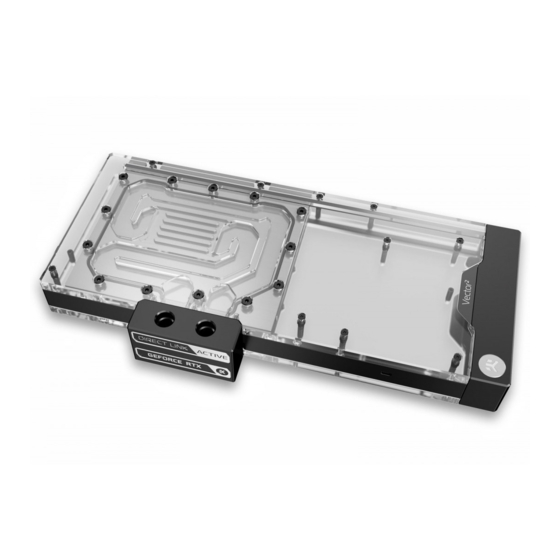 ekwb Vector 2 FTW3 RTX 3080/90 ABP Manual